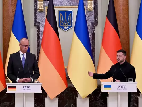 Мерц Киевт айлчилж, Украинд 1.3 тэрбум еврогийн тусламж амлав
